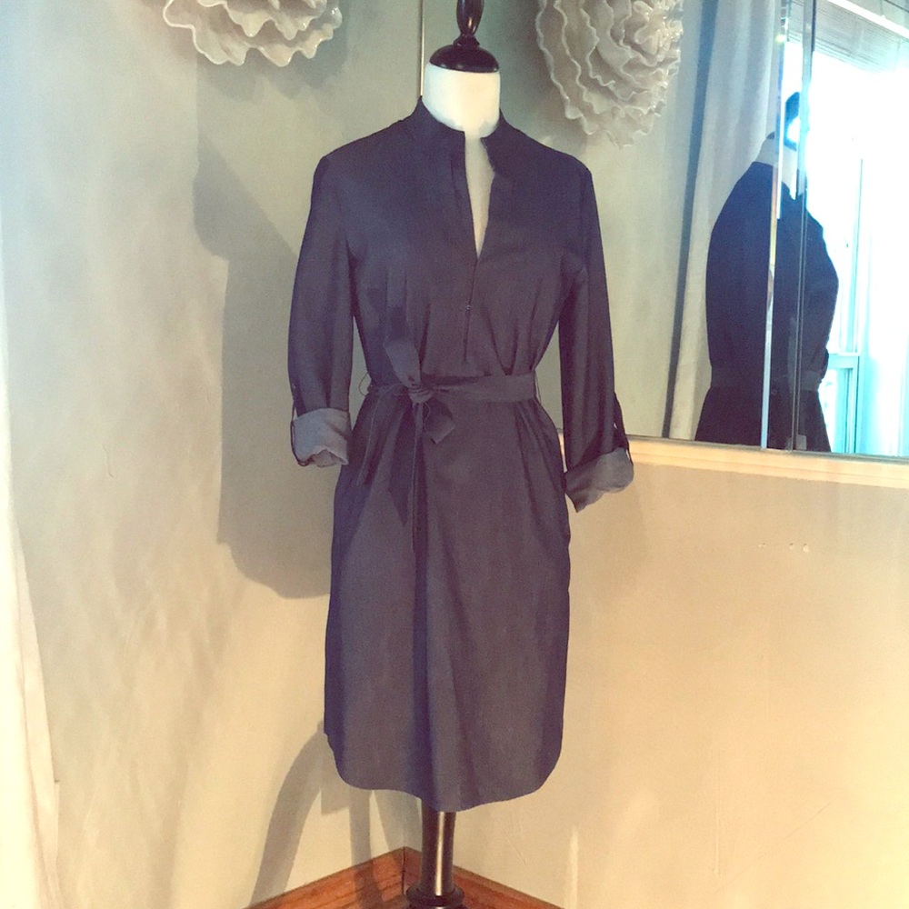 Tahari Denim Dress